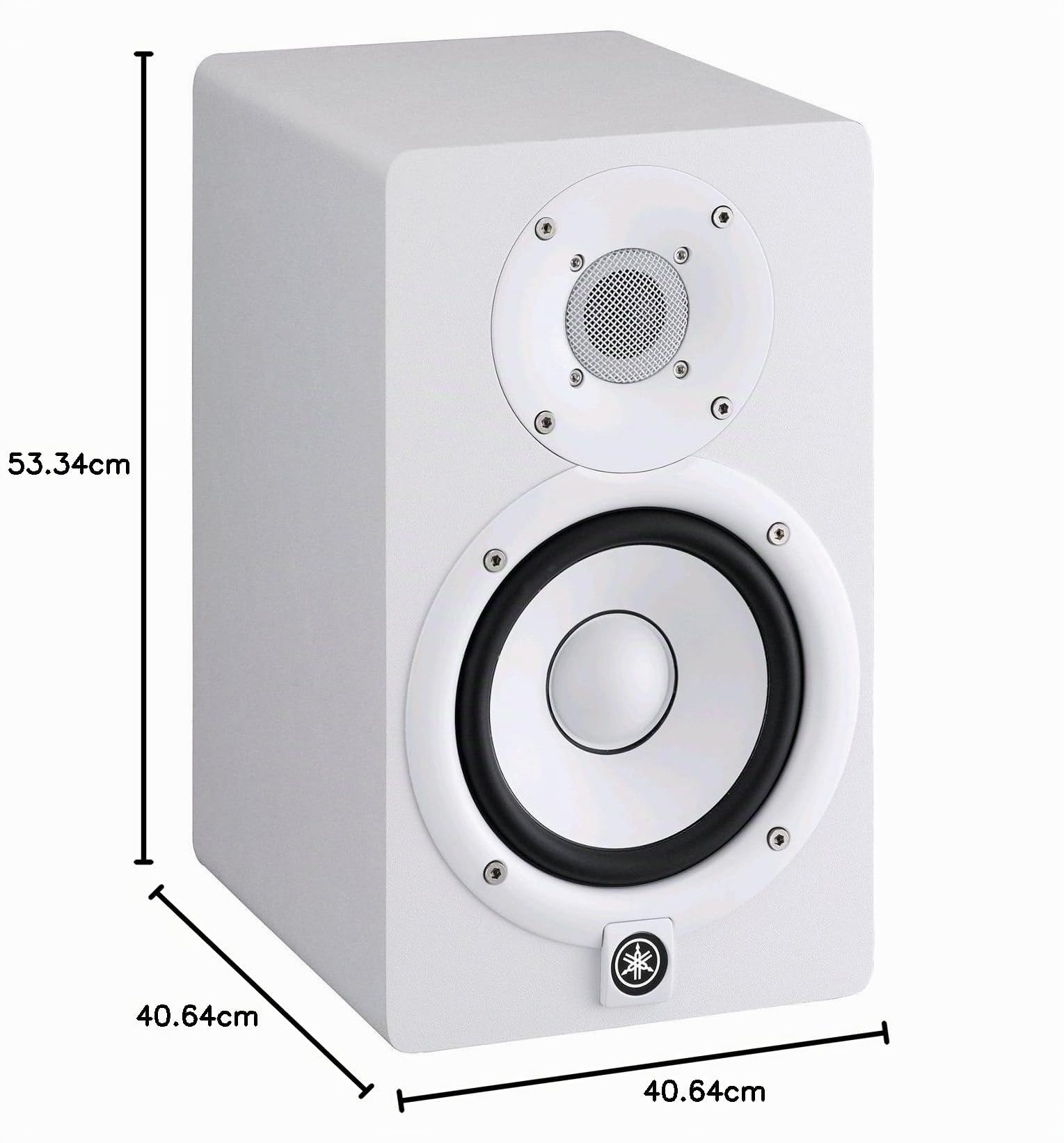 Yamaha HS5 - Altoparlante da studio da 70 W, colore: Bianco