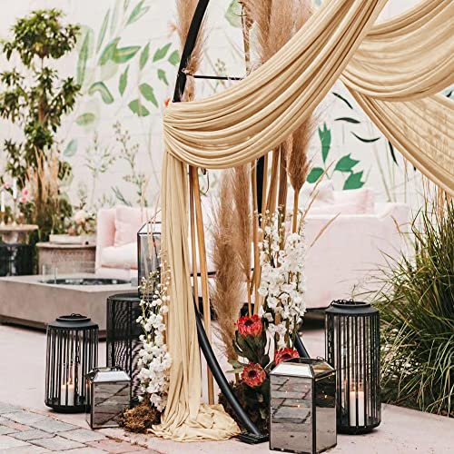 Tela de gasa para arco de boda LINXTAR 30'' x 18FT miniatura 6