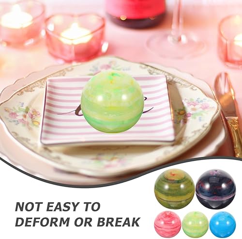 PRETYZOOM 5pcs Space Theme Vending Machine Capsules Empty Plastic for Party Favors Decoration Props Smooth Touch Lightweight Design