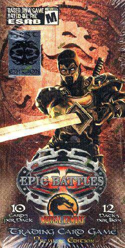 Mortal Kombat TCG Epic Battles Sealed Booster Box
