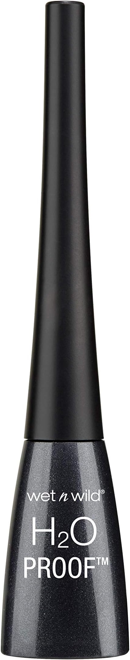 – H2O Proof Felt Tip Liquid Eyeliner, Waterproof and Stain-proof Liquid Eyeliner, Waterproof Makeup, Long-lasting, Fluid and Pigmented Formula, Black