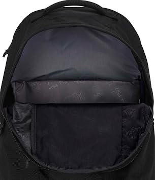 JanSport Station Pack Large Backpack with Padded Laptop Sleeve, Dual Water Bottle Pockets, and Loft Pocket, Black