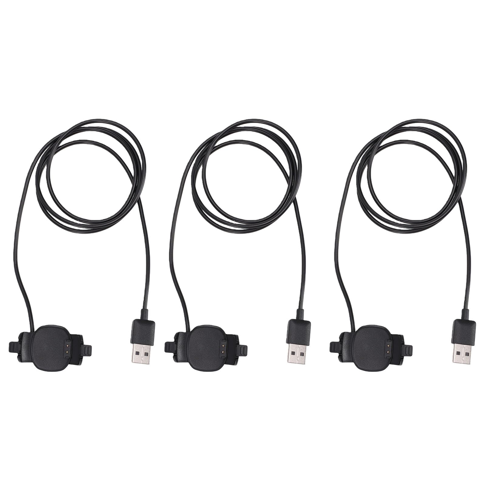 Smartwatch-Ladegerät Kompatibel mit Plus, USB-A-Magnetladekabel 3,3 Fuß, Sicheres Schnelllade-Ersatzkabel mit Smart Chip (3PCS)