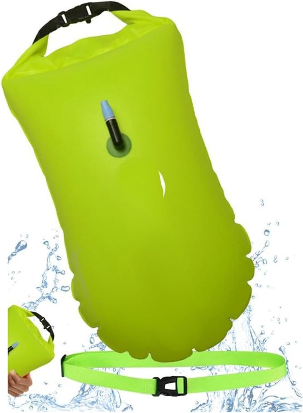 Swimming Buoy Open Water Training Pool with Adjustable Waist Belt