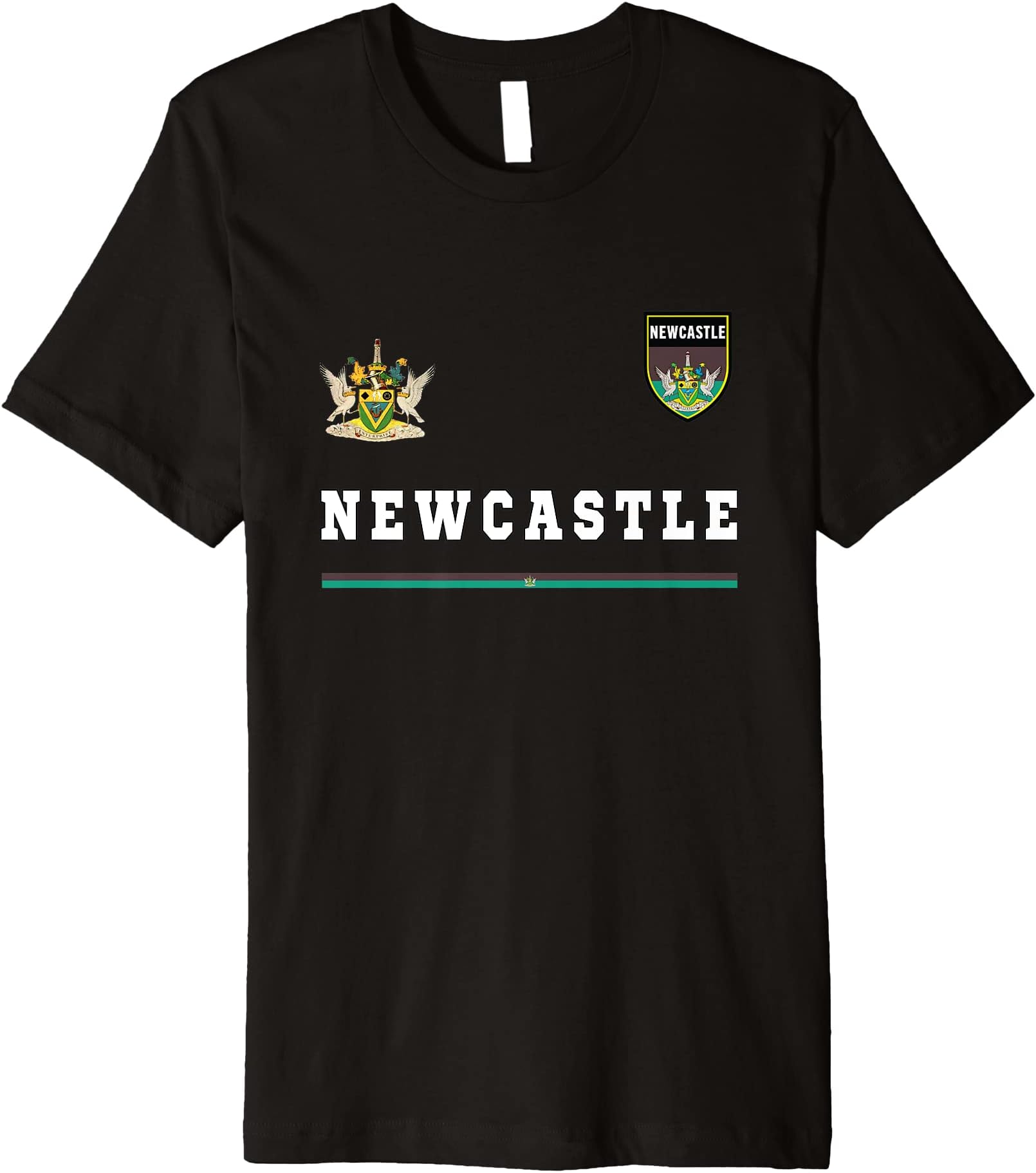 Newcastle Soccer/sports Flag national pride Gift Premium T-Shirt