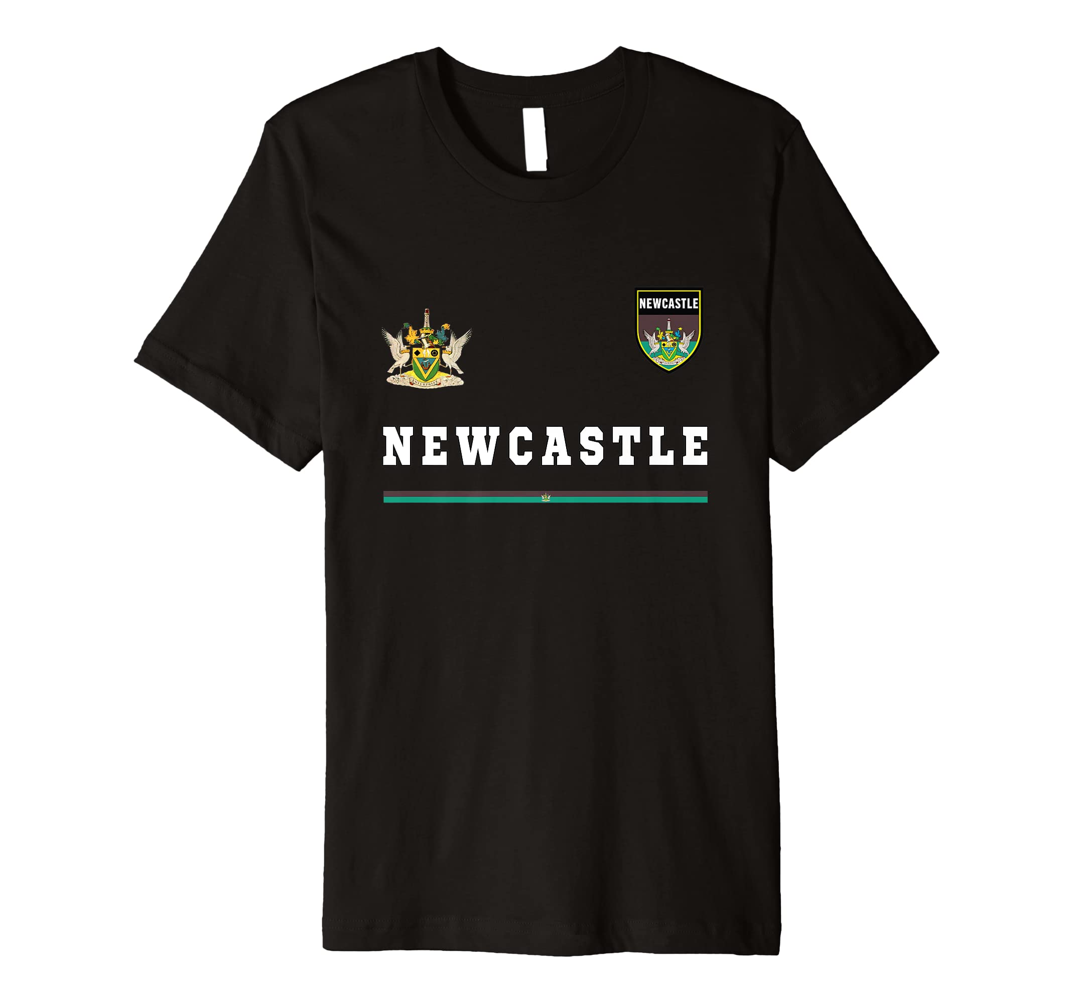 Newcastle Soccer/sports Flag national pride Gift Premium T-Shirt