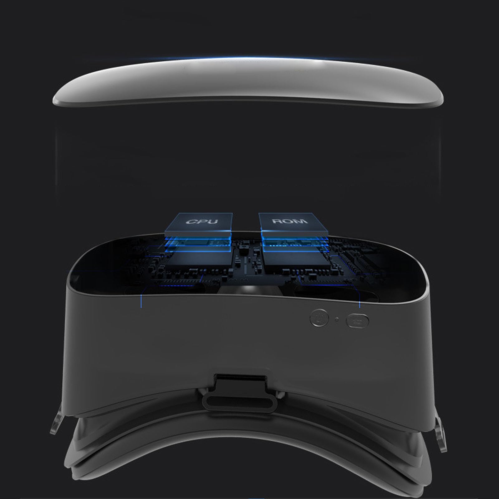 Occhiali VR, Visori VR da 2 GB e 16 GB HD 2560x1440 per Guardare Film