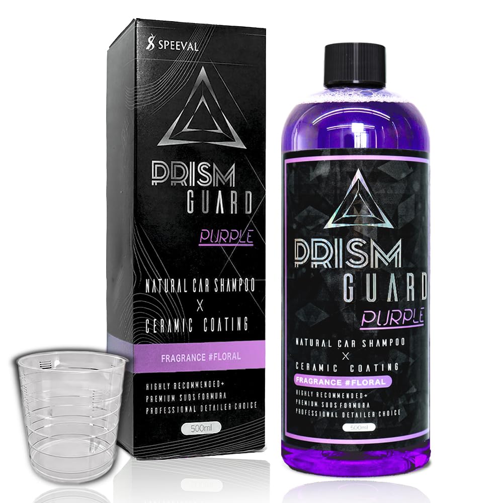 SPEEVAL Prism Guard パープル カーシャンプー 弱酸性+セラミ…