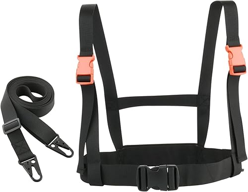 Miniatura 6 de Cosmos Arnés de hombro de esquí para niños, arnés de entrenamiento de patinaje de snowboard, con correa extraíble y asa de fácil elevación