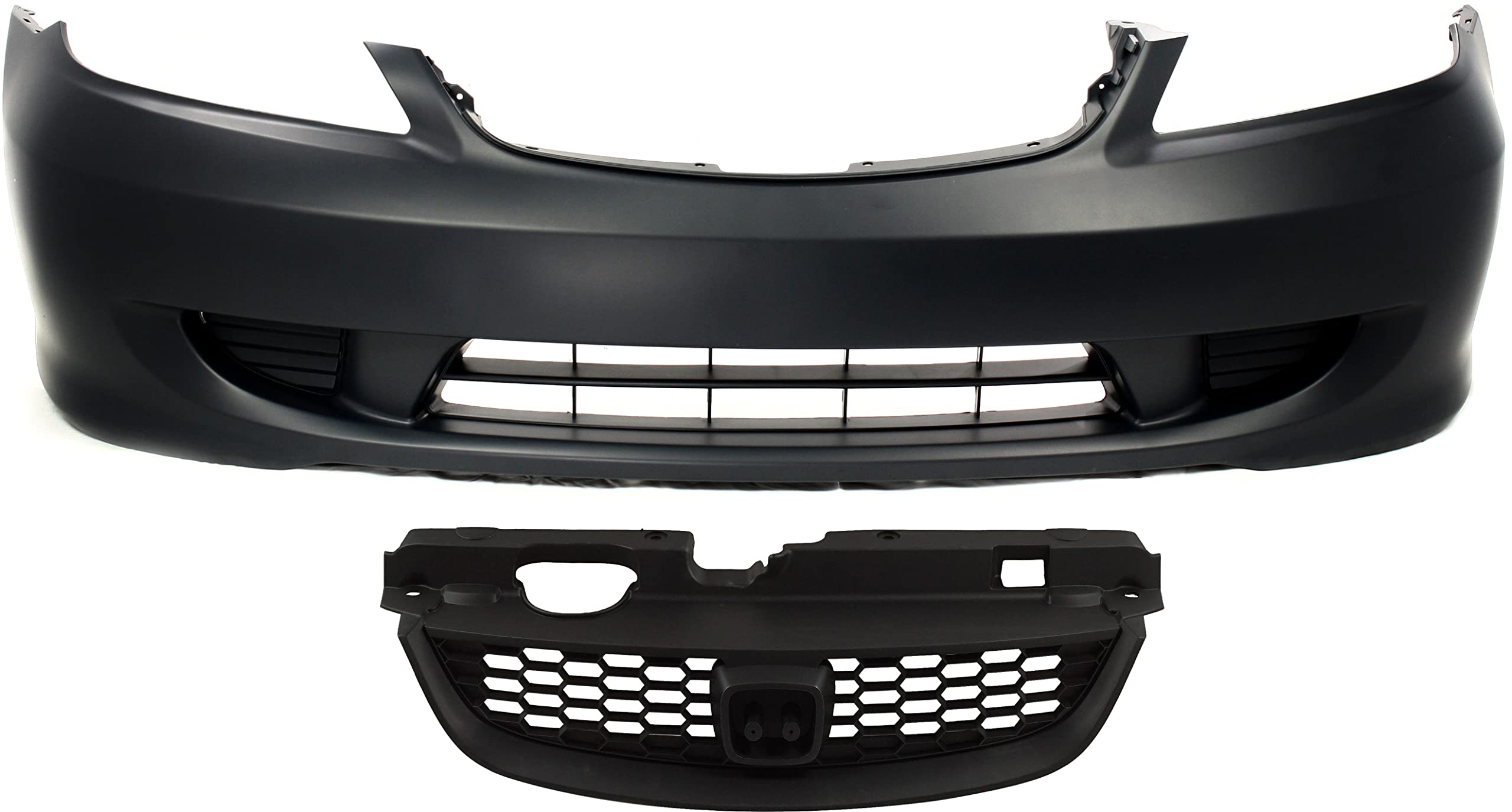 Garage-Pro Bumper Cover KIT Compatible with Honda Civic 2004-2005 Primed Front