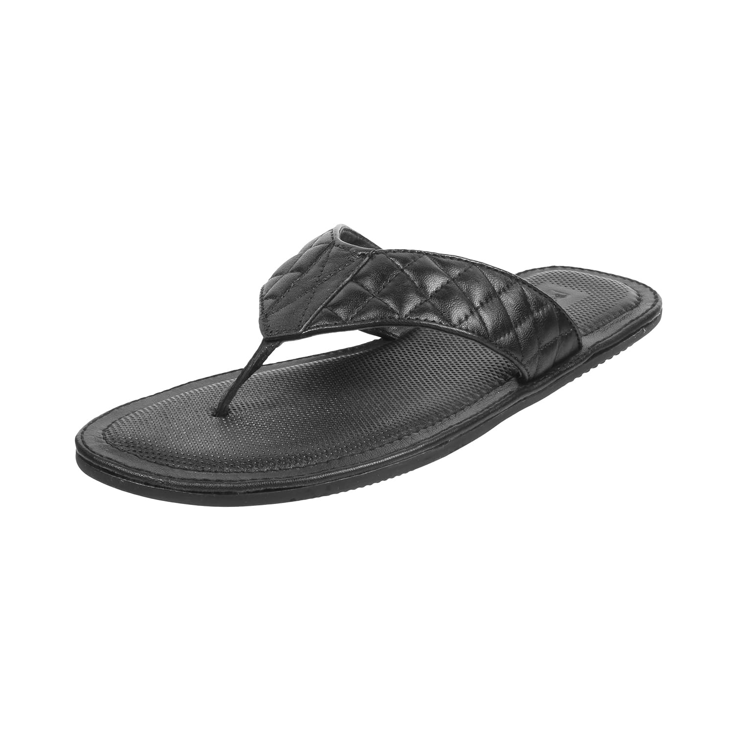 Mochi Men Black Leather Slip-on Comfort Thong Chappal UK/5 EU/39 (16-415) (B0CW1V7J4Q) Amazon Price History, Amazon Price Tracker