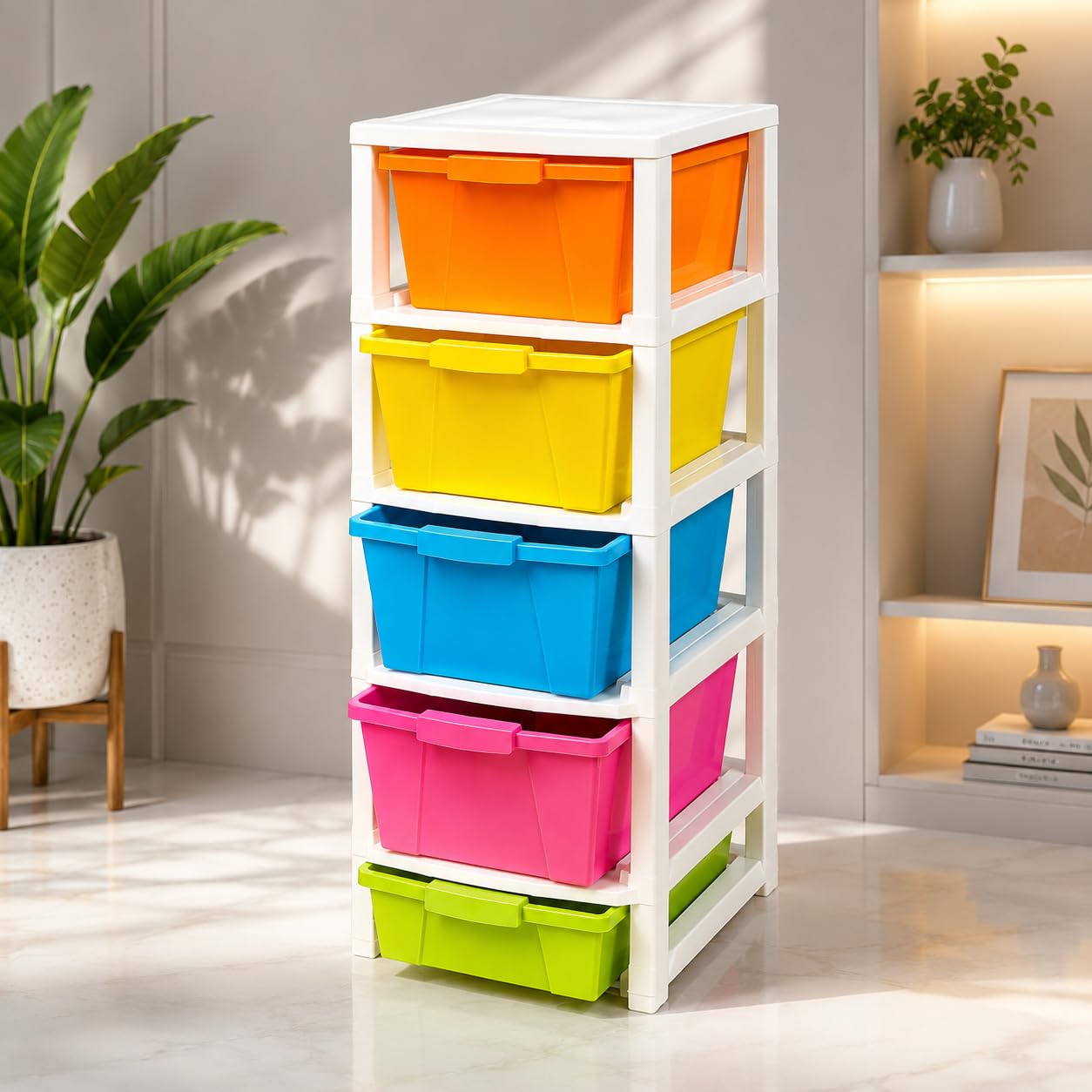 Khodal 146 Storage Containers | Kitchen Organization Plastic Containers | BPA-Free Plastic | Multi-Purpose Storage Drawer-image-20