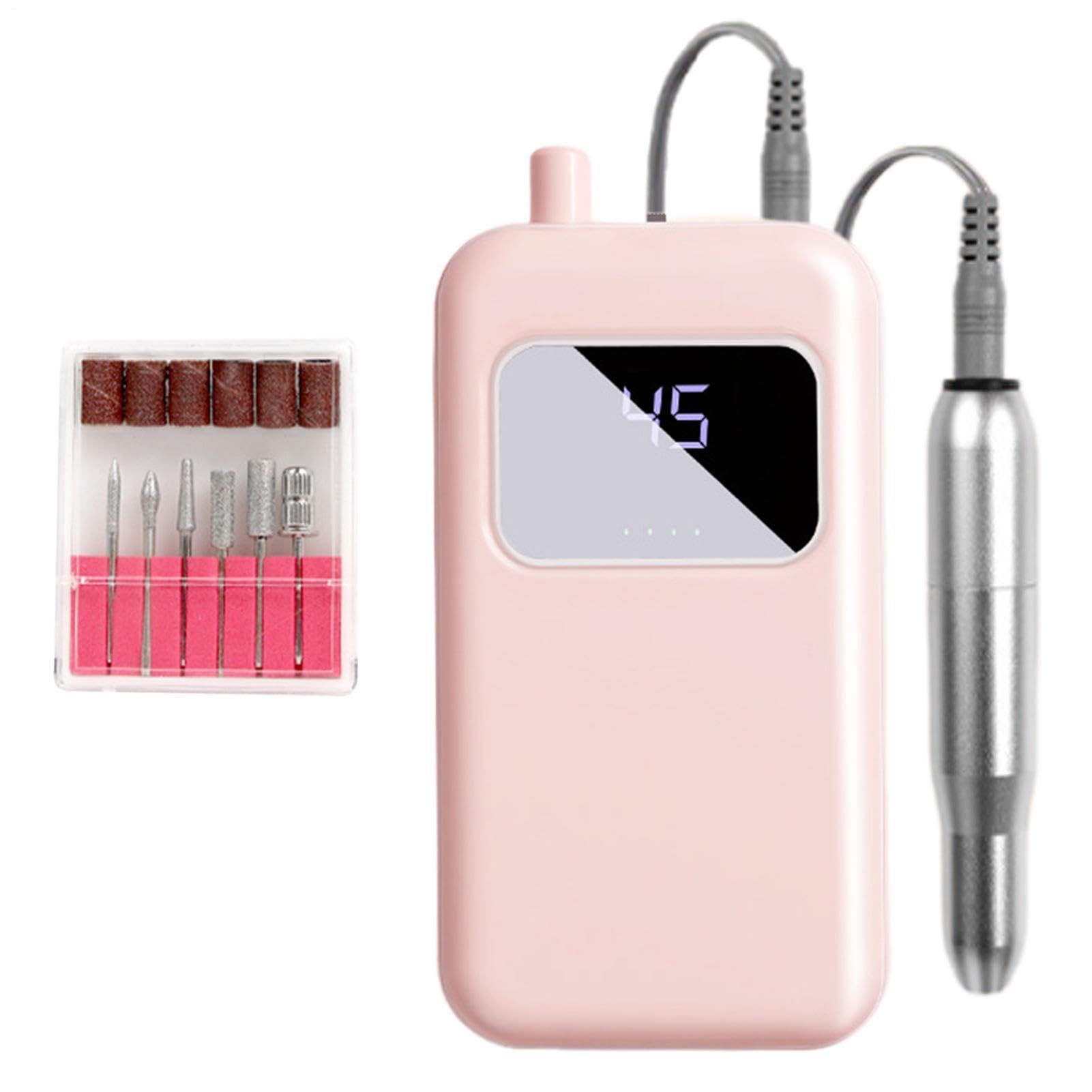 Kit de manucure avec lime à ongles électrique stable à 45 vitesses - 8