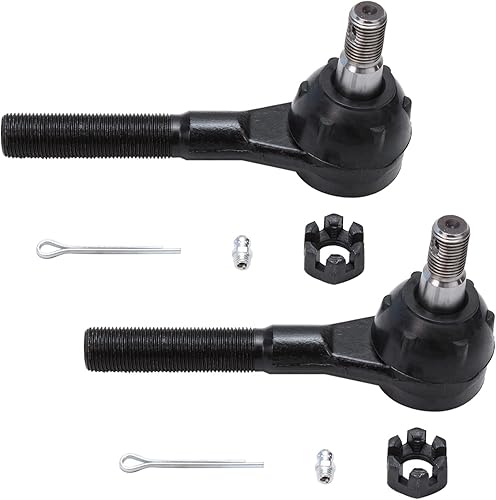 Detroit Axle - Extremos de la barra de acoplamiento delantero exterior para Dodge B & D Series, Ram 1500 Ram 2500 Ram 3500 - Ver accesorio