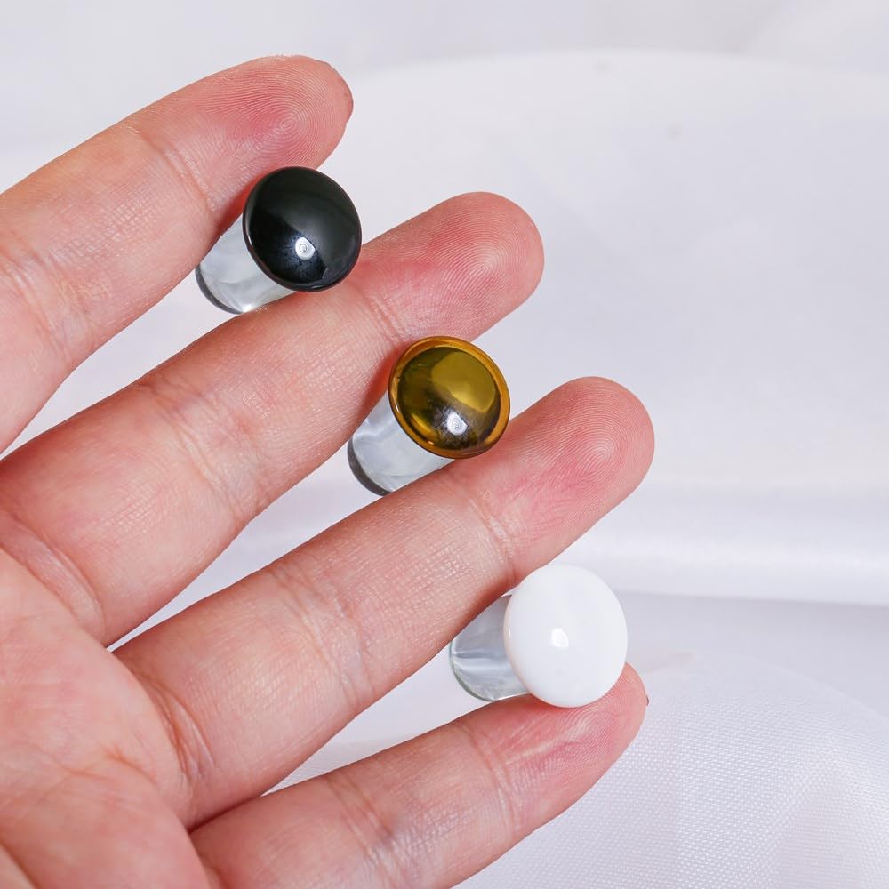 Casvort Unikalne przyrosty 0,5 mm 14 g – 00 g wygodne bezbolesne pojedyncze zatyczki do rozciągania, hipoalergiczne stożki do przekłuwania ciała, zestawy do rozciągania płatka uszu.