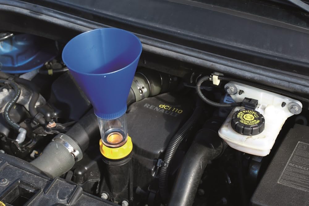 LASER TOOLS 8302 Entonnoir - huile transparent/bleu
