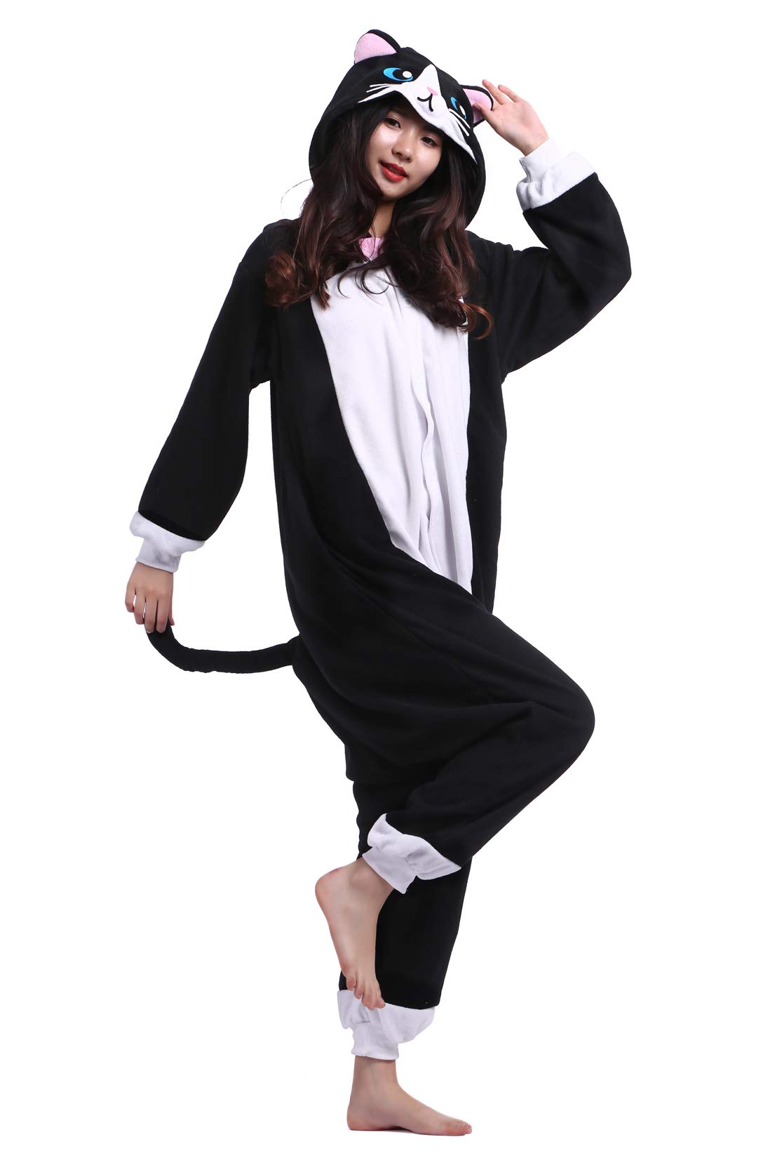 Kigurumi Pijama Animal Entero Unisex para Adultos con Capucha Cosplay Pyjamas Erizo Ropa de Dormir Traje de Disfraz para Festival de Carnaval Halloween Navidad