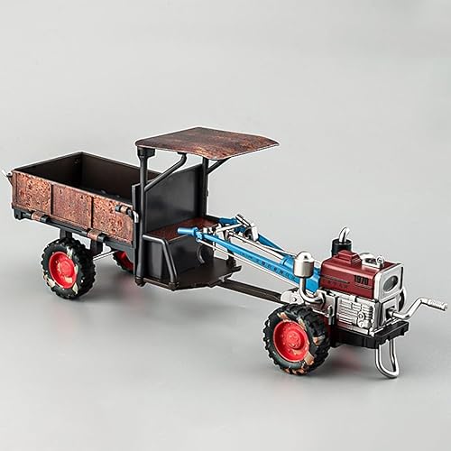 Miniatura 9 de Modelo a escala de tractor  10.8x4.1x2.8 in Escala de aleación de juguete de tractores para caminar, juguete de tractor con luces y música, juguete