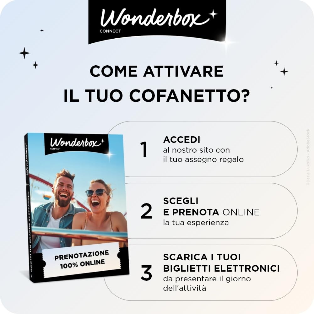 Wonderbox Connect - Cofanetto Regalo - AC Milan Classic - 1 Partita - 2 Biglietti - Valido 27 Mesi