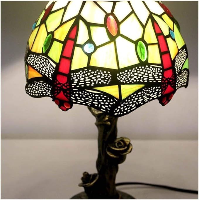 WANWEN Continental Led Hotel Nachtkastje Eye Creatieve Persoonlijkheid Woonkamer Slaapkamer Kantoor Decoratie Tiffany Lampen little surprise photo 2