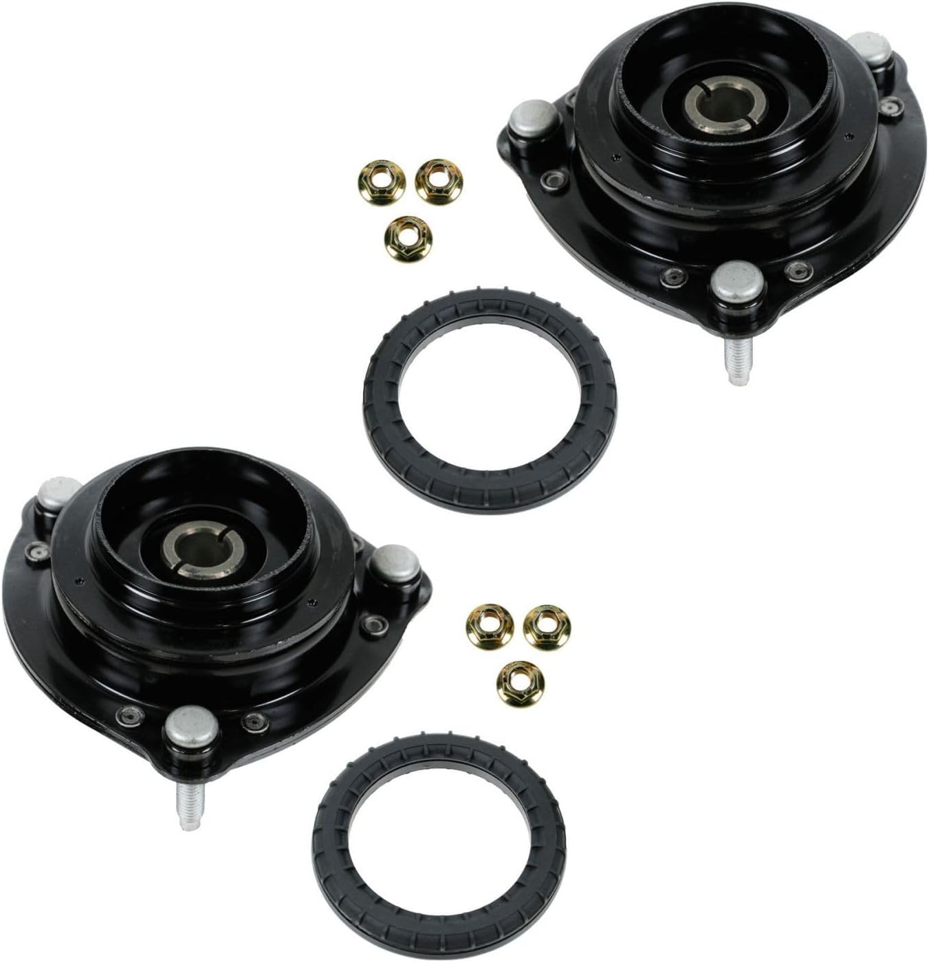 TRQ Front Upper Strut Mount with Bearing Compatible with 1999-2003 Saab 9-3
