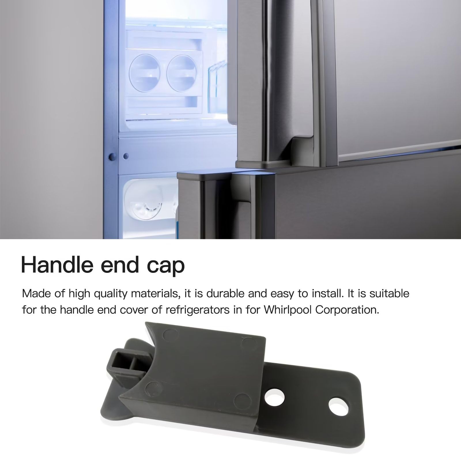 Amazon.com: Handle End Cap W10653466 W10864206 for Whirlpool