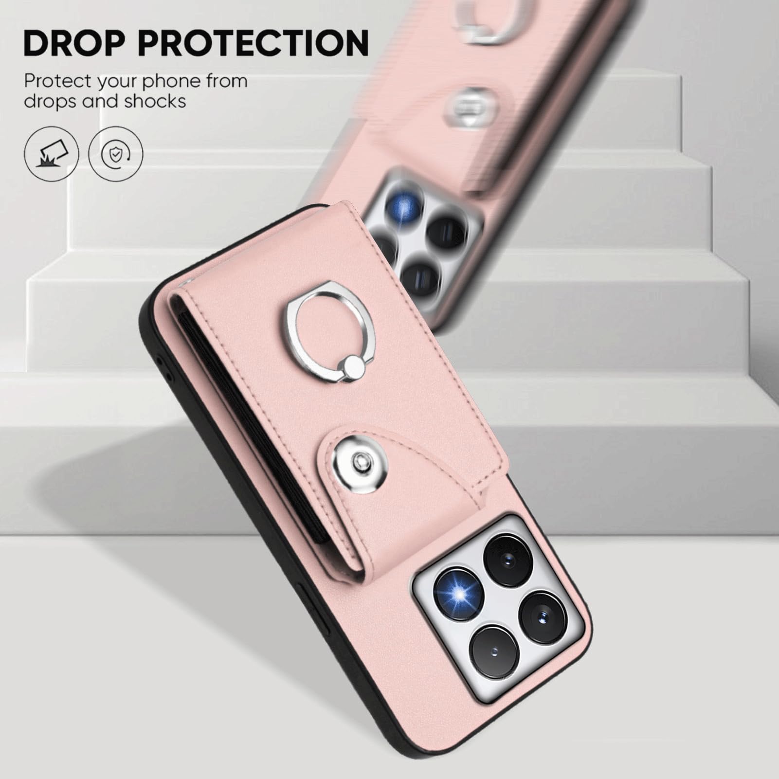 Cover per Xiaomi 14T Custodia in Pelle per Xiaomi 14T Custodie da