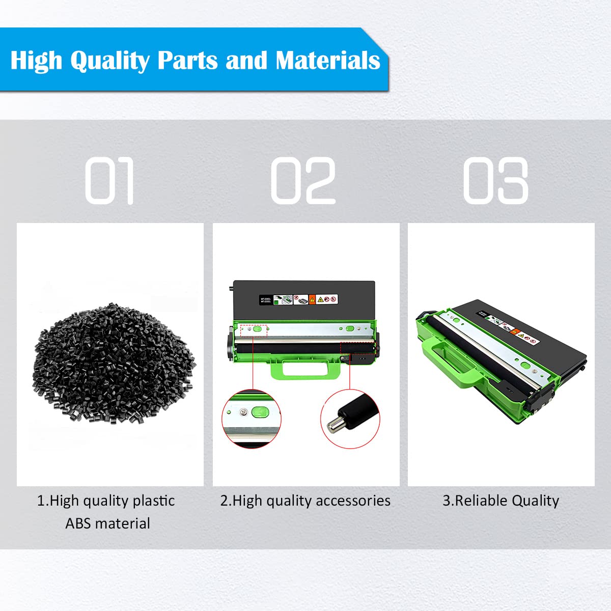 TOPRINT Resttonerbox WT220 WT223 WT-220CL WT-223CL WT220CL WT223CL Tonerabfallbehälter Kompatible für HL-3140CW 3170CDW L3210CW L3230CDW L3270CDW L3290CDW MFC-L3710CW L3770CDW 9130CW 9330CDW