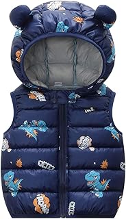 Vine Baby,Clothing,Baby Boys 0-24m,Coats, Jackets & Gilets Baby Down Vest Kids Padded Gilet Boys Girls Hooded Waistcoat Lightweight Bodywarmer Sleeveless Puffer Jacket