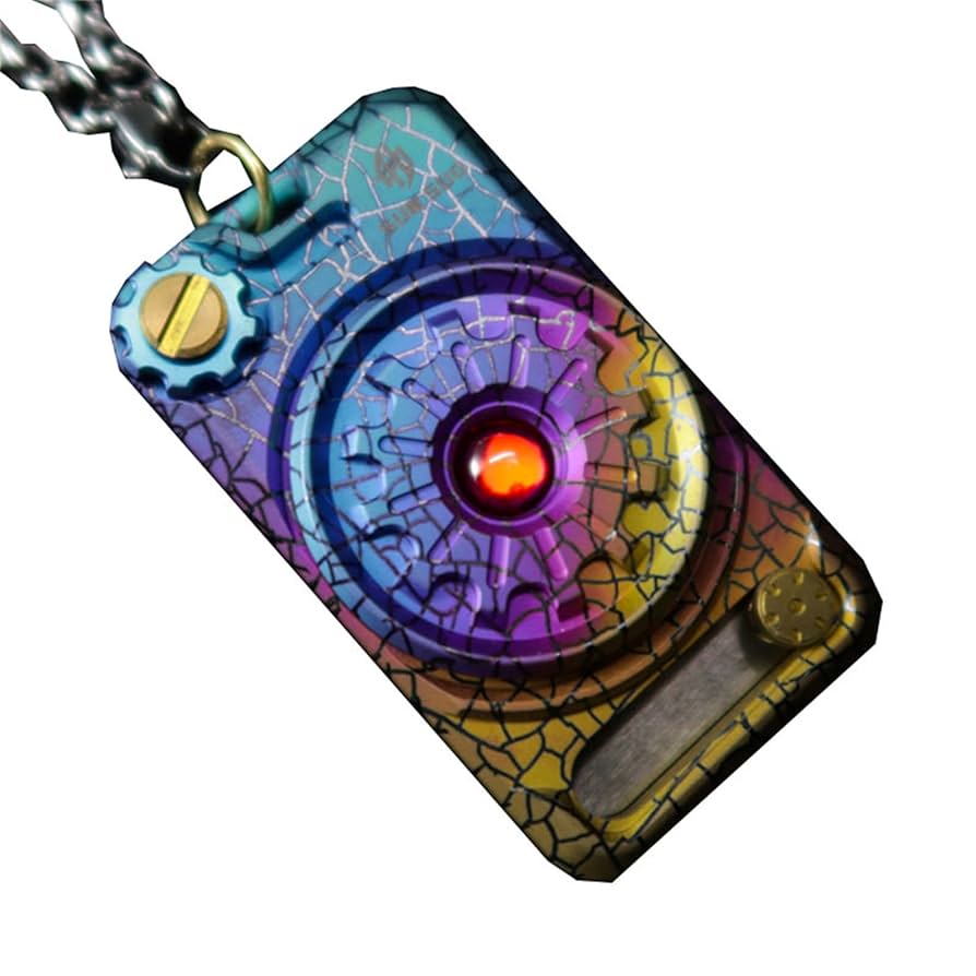 Amazon | チタン合金Fidget Toy パンクスタイル EDC フィ