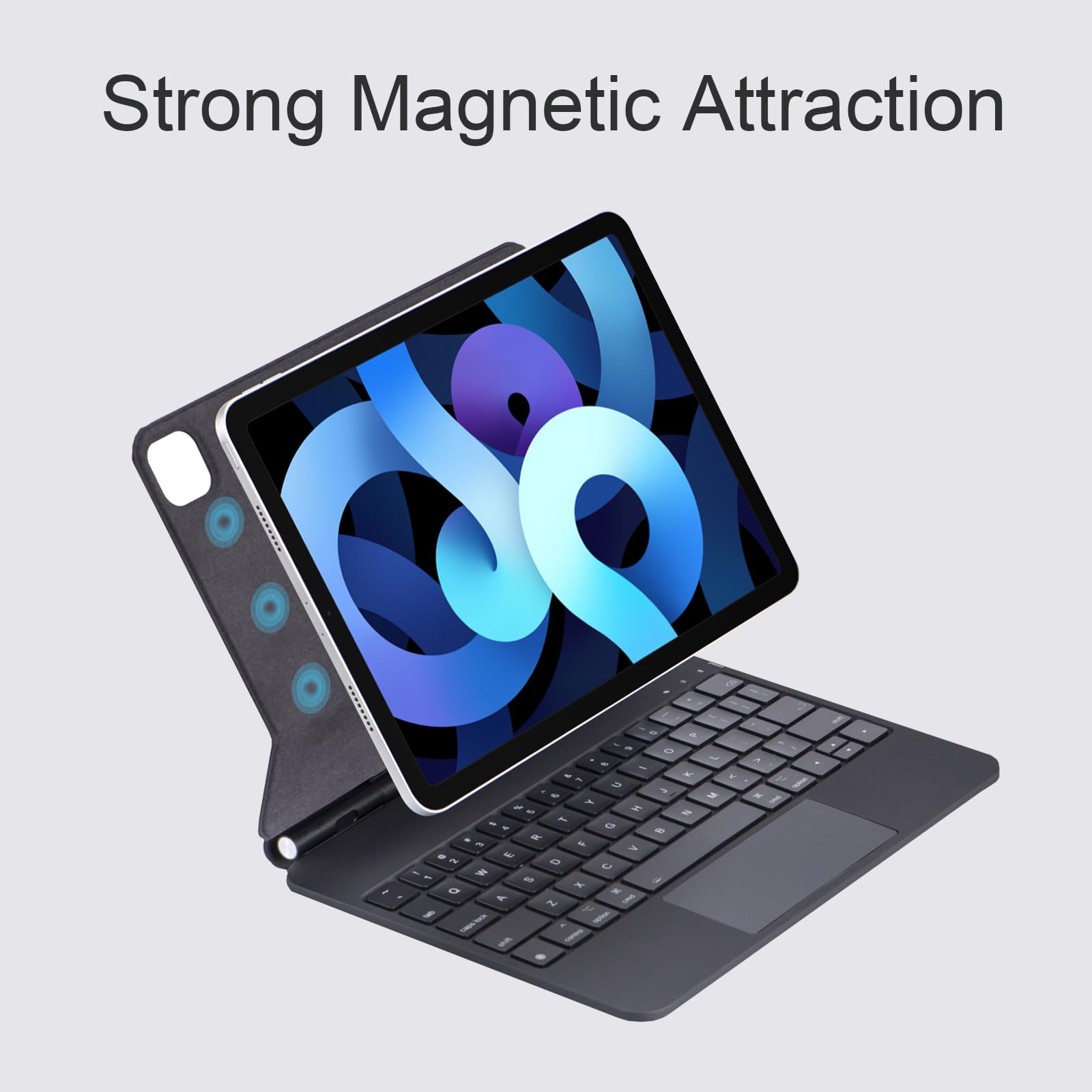 Dolpking Capa Magic Keyboard para iPad Pro 13 polegadas (M4, 2024