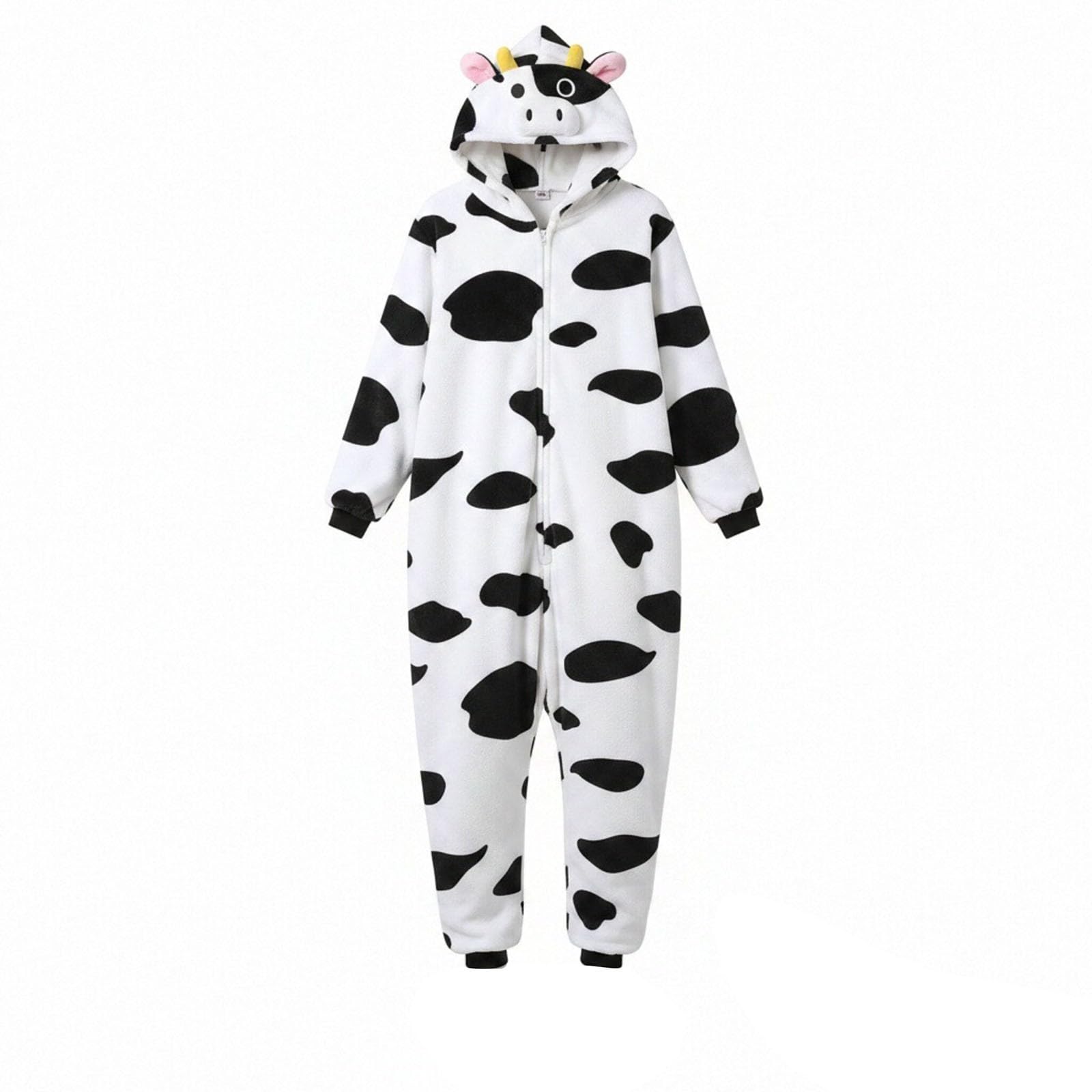 Mono Acogedor con Estampado de para Invierno – con Cremallera, Ropa de Estar por casa de Forro Polar para y Adolescentes.