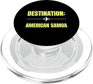Destination American Samoa Travel Vacation Holiday Tourist PopSockets PopGrip for MagSafe