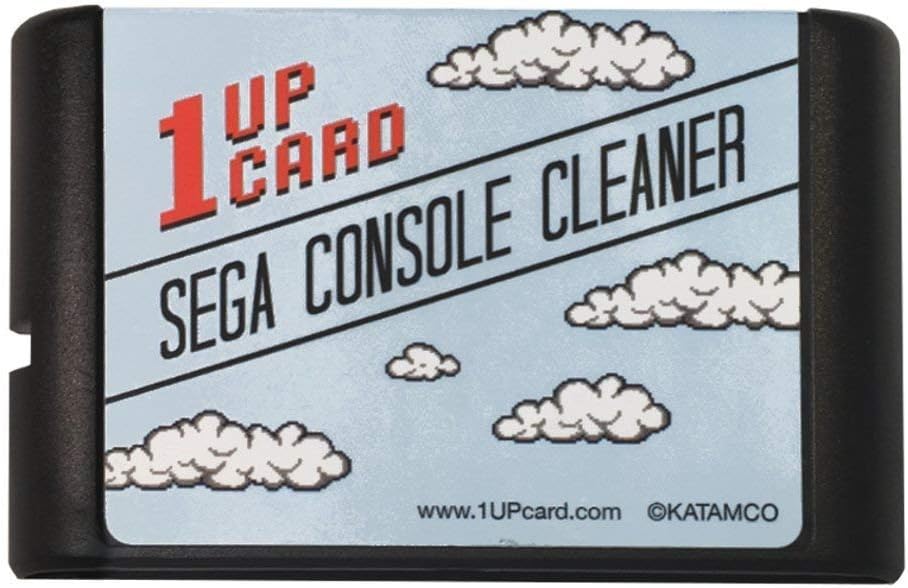 1UPcard Video Game Console Cleaner Compatible With SEGA Genesis/Mega Drive