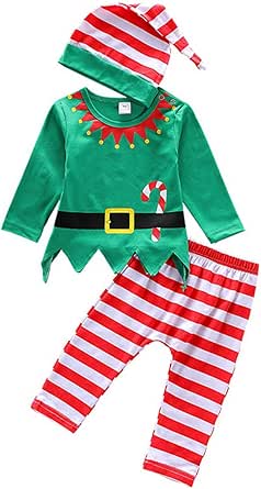 Süßes Weihnachtsoutfit Für Neugeborene - Langarm-Body Mit Kapuze Für Das Erste Weihnachtsfest