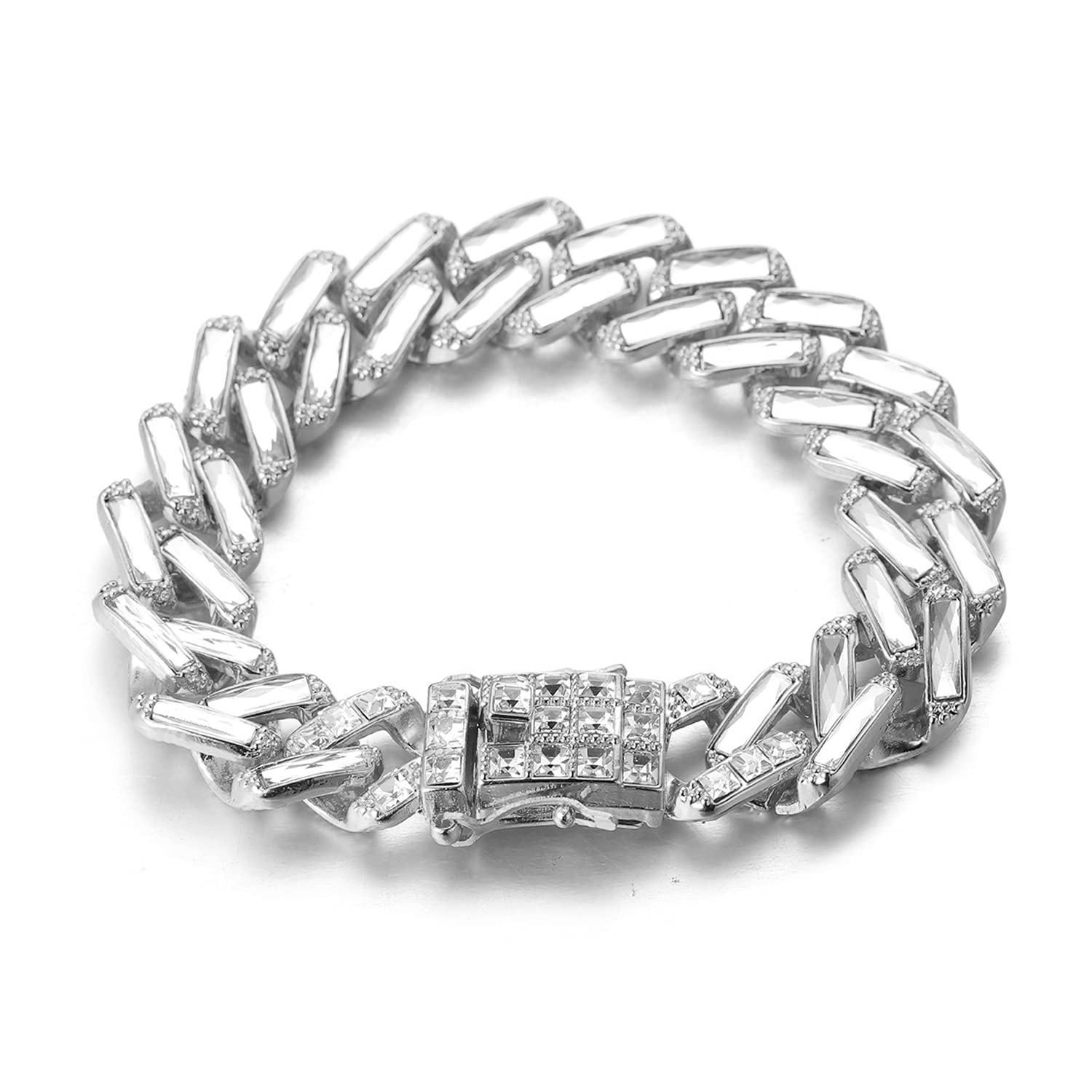 Halukakah Vermeil Diamant Cubaanse ketting voor mannen