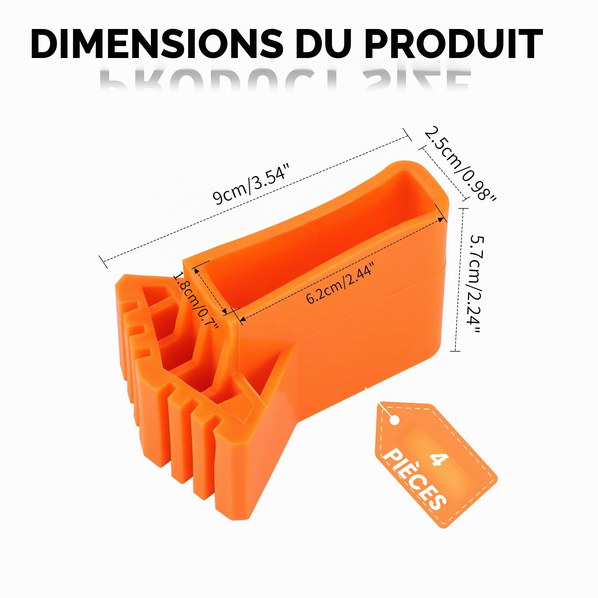 4 Pièces Protecteur De Pied D'Échelle Couvre-Pieds | Couverture D'Échelle, D'Échelle De Sécurité Coussinets D'Échelle Pour La Maison Fourniture D'Échelle Domestique Accessoires