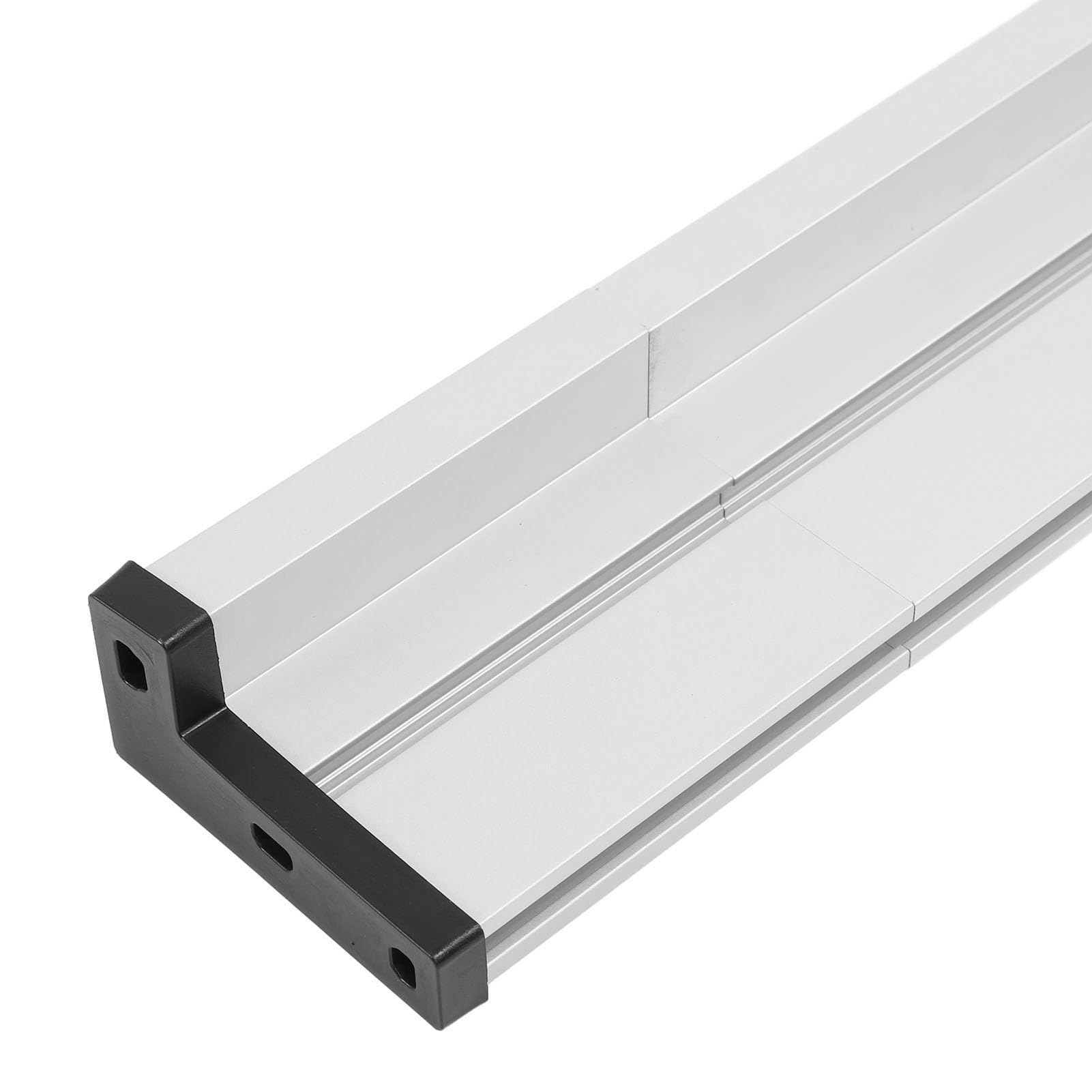 Prowadnica ukośna typu 75 Teleskopowy płot ukośny ze stopu aluminium Dokładne lokalizowanie Regulowana długość Konstrukcja aluminiowa do projektów związanych z obróbką drewna