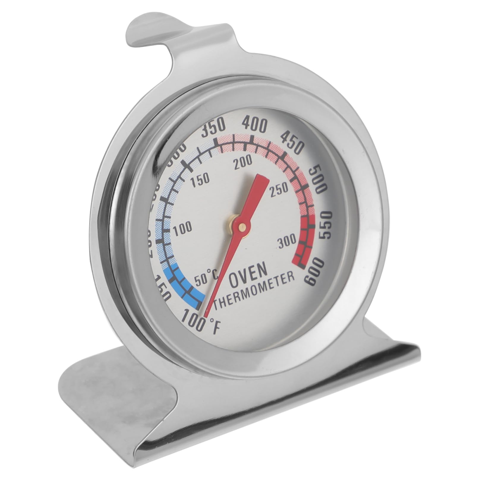 Cabilock 12st Thermometer Sofortig Sensor Ofen Thermostate Rostfreier Stahl Silver