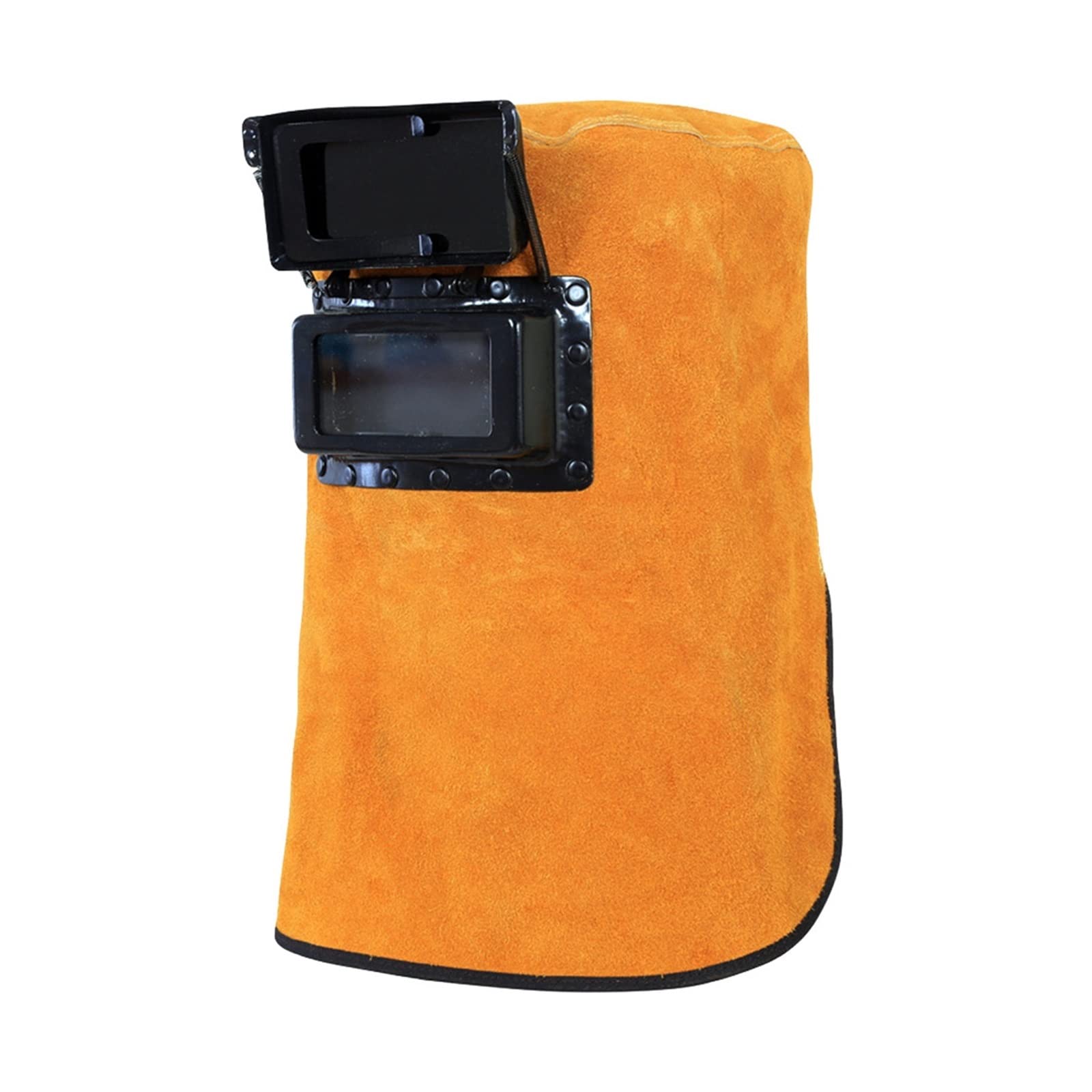 1pc de soldadura de cuero mascarilla de soldadura sombrero de soldadura de mascarilla protector de soldadura de mascarilla,Protección superior