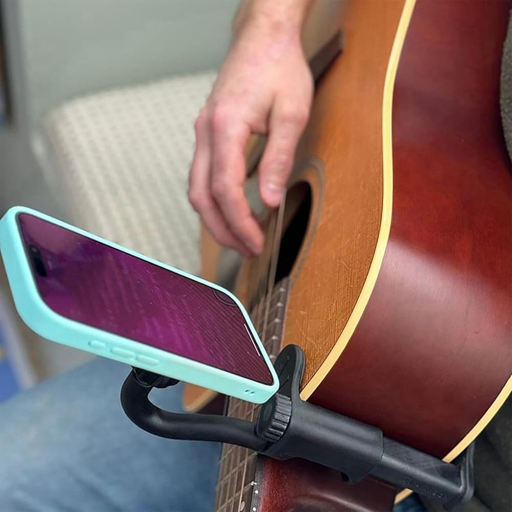 YDuupxe Support de Téléphone pour Guitare, Support de