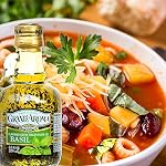 Mantova Grand' Aroma Basil Flavored Extra Virgin Olive Oil, 8.5 Fl Oz