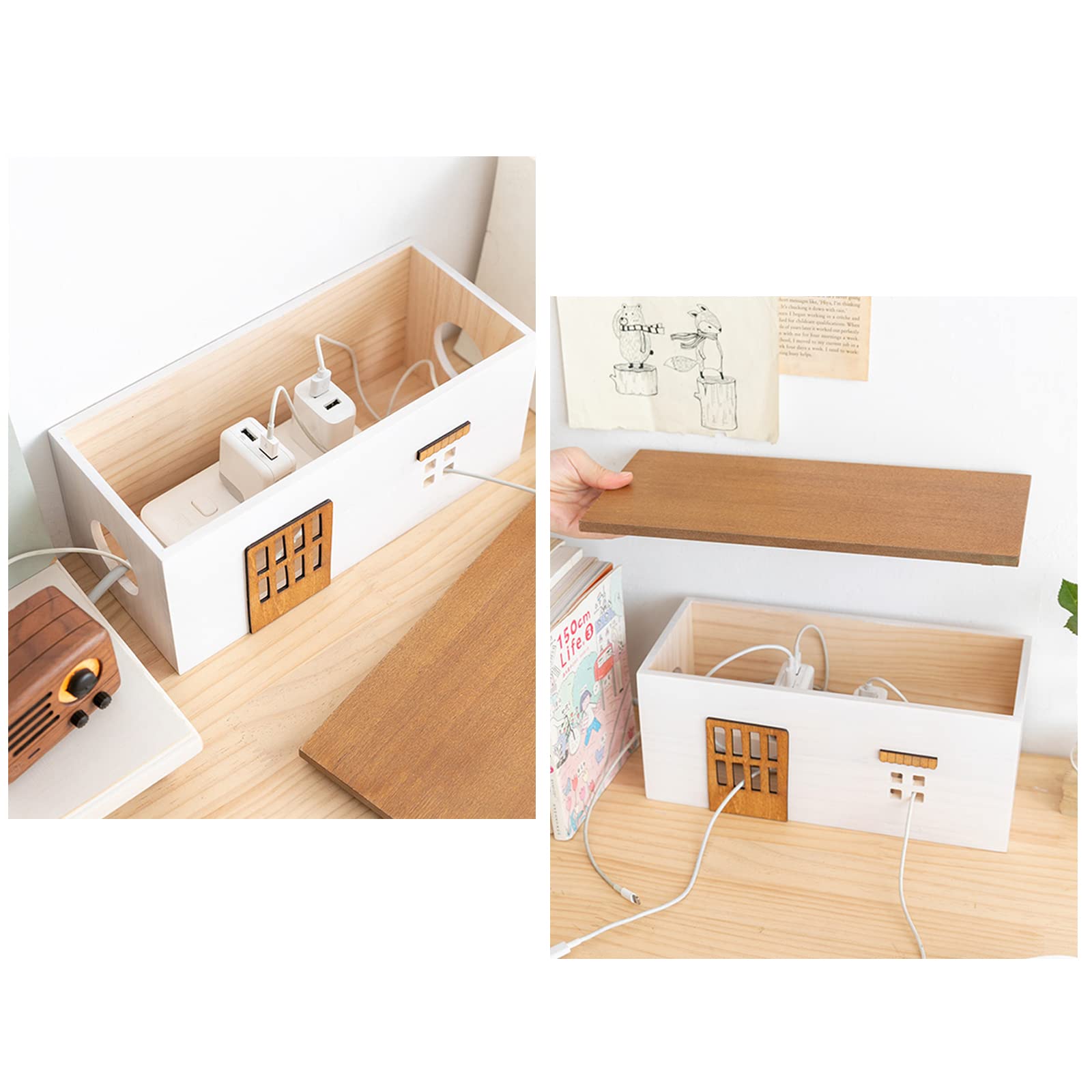 楽天市場】ケーブルボックス 木製の通販 NATURE SUPPLIES｜ナチュラル