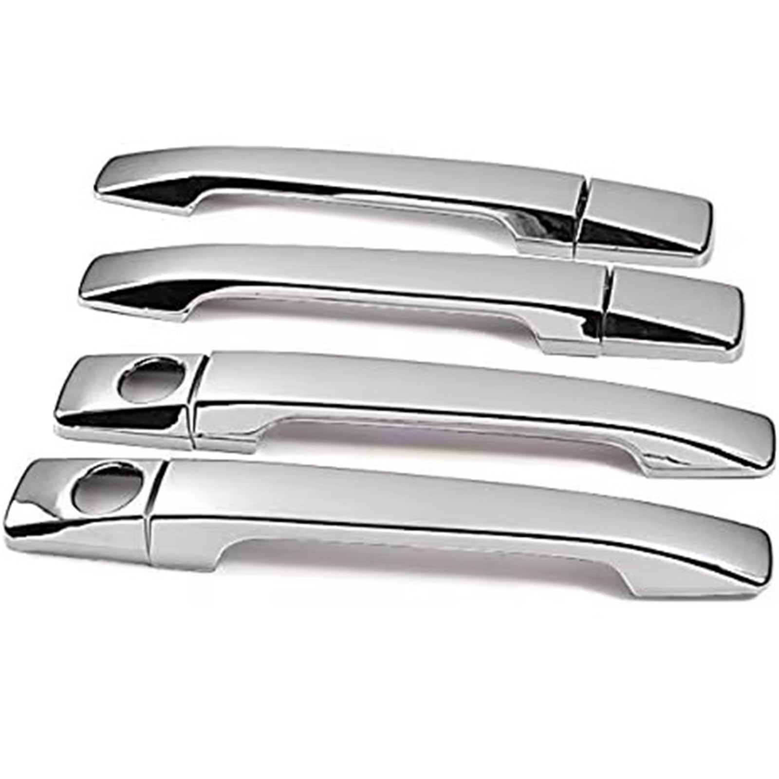 CAQRBCX Outer Door Handle Trim Car Door Handle Trim Compatible with Mercedes for Benz for W124 1984-1995 Cap Cover Frame Plus Extra Pair Set Accessories