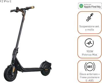 Segway-Ninebot F2 Pro E - suspension avant