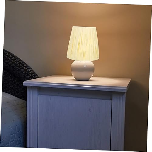 Miniatura 8 de DOITOOL Pantalla plisada para lámpara de mesa, estilo moderno, protección ocular