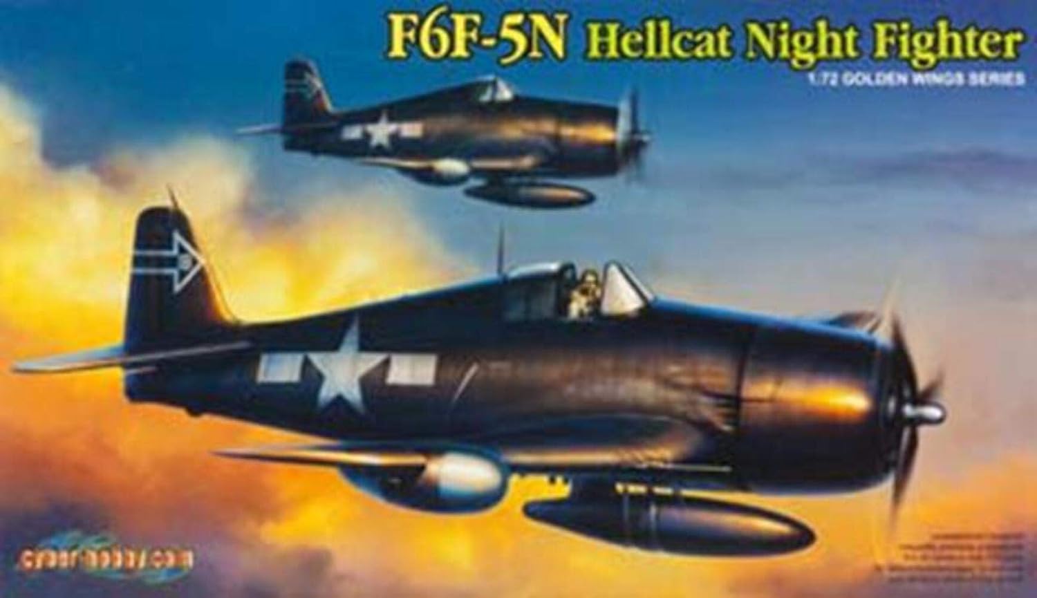 Cyber Hobby 1/72 F6F-5N Hellcat - Night Version - Wing Tech Series