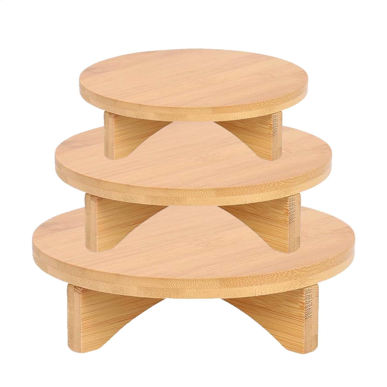 Support de plante en bois et plateau stable pour pot de fleurs