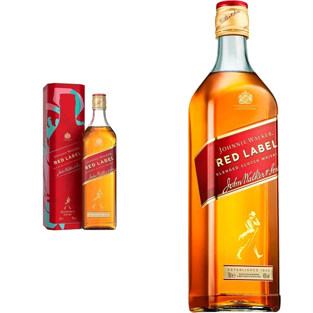 Buy Johnnie Walker Red Label Blended Scotch Whisky 70cl with Gift Tin
