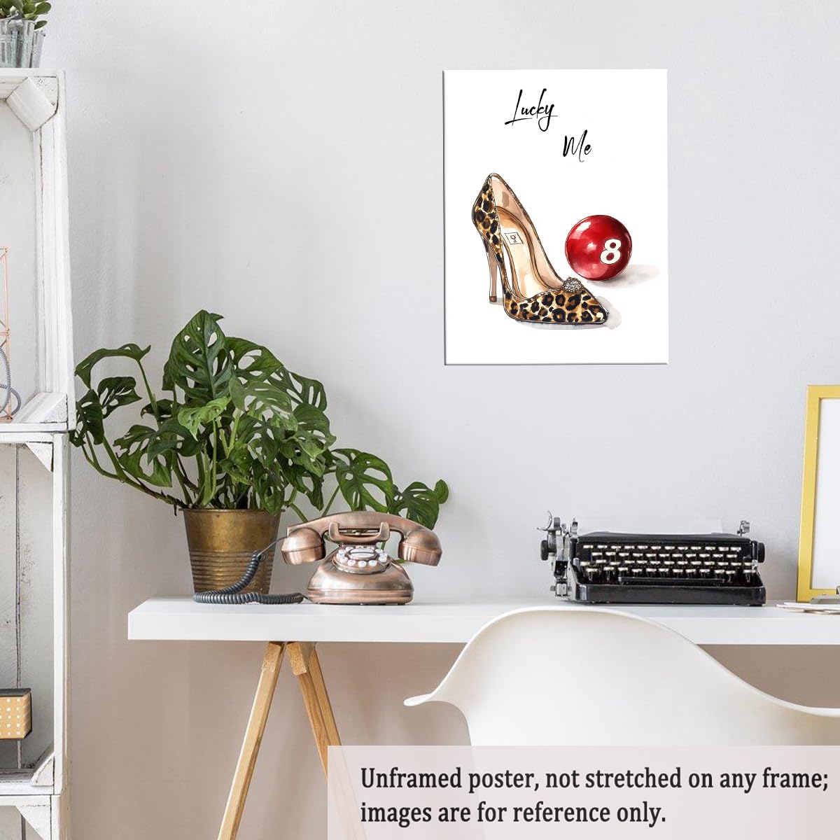 Amazon.com: Trendy High Heels and Lucky Red 8 Posters Leopard
